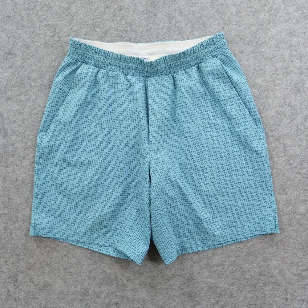 Lululemon horts Mens Small Blue Channel Cross Swim Performance Stretch